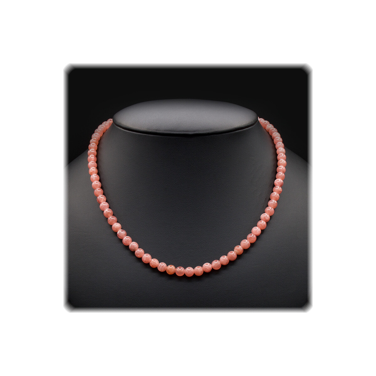 Rhodochrosit Kette – Kugeln 6,0 mm 146 ct.