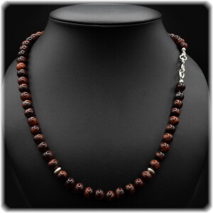 Tigereisen Herren Kette – Kugeln 8 mm Länge 56 cm