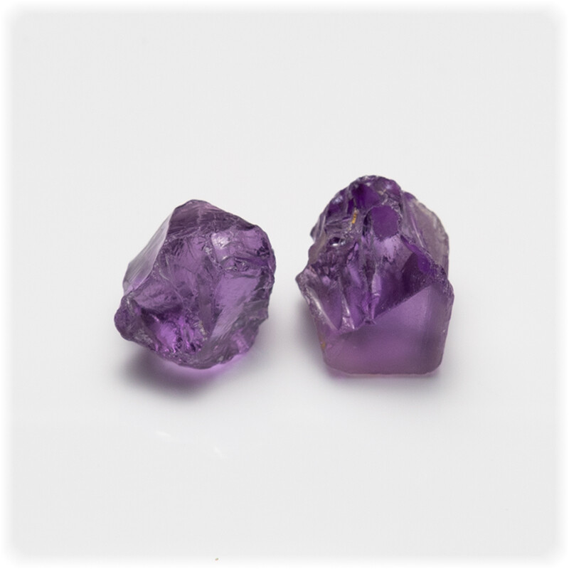 Amethyst Rohsteine – 9,71 g / 48,5 box