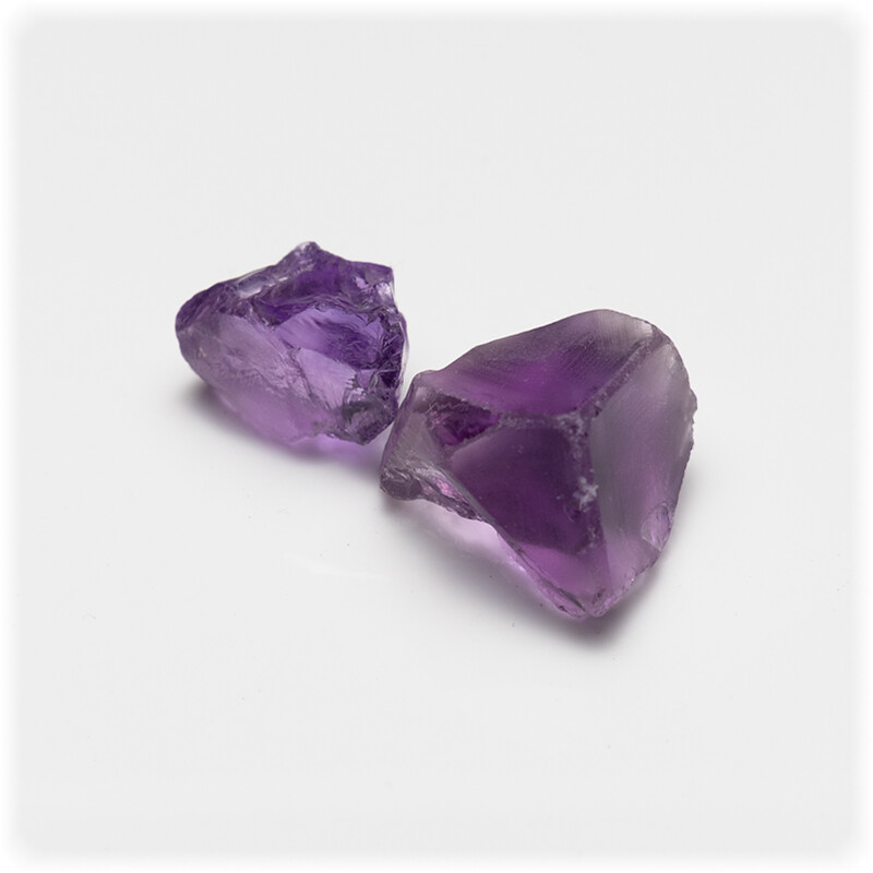 Amethyst Rohsteine – 9,40 g / 47,0 box