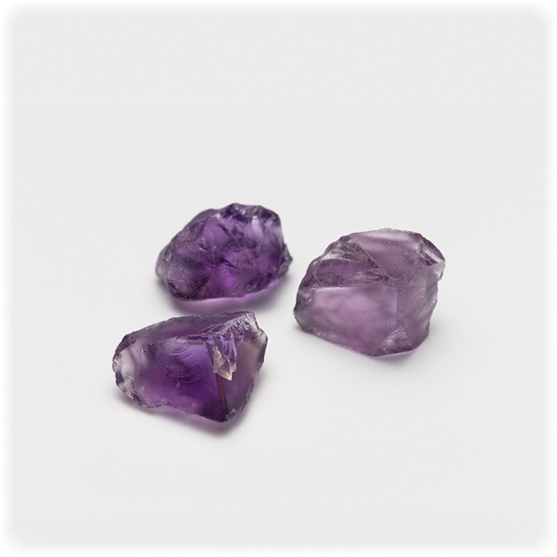 Amethyst Rohsteine – 10,27 g / 51, box