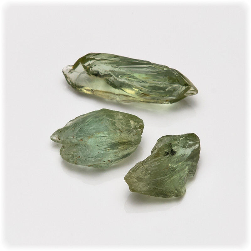 Heliodor-Beryll Rohstein – 6,2 g / 31,0 ct. Namibia