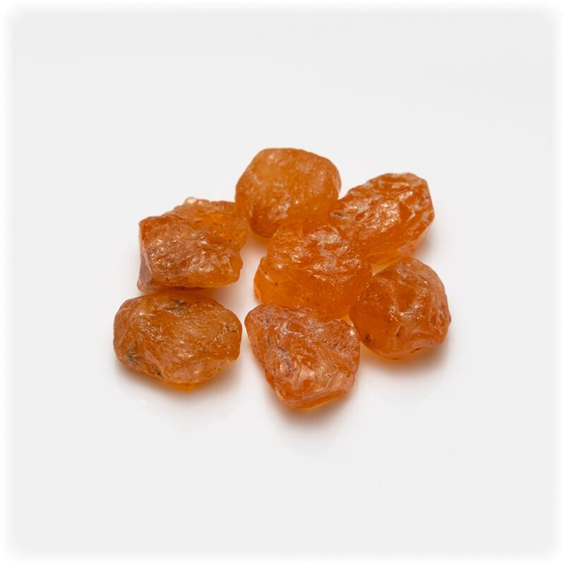 Mandarin Granat Rohstein – 6,2 g / 31,0 ct. Mosambik