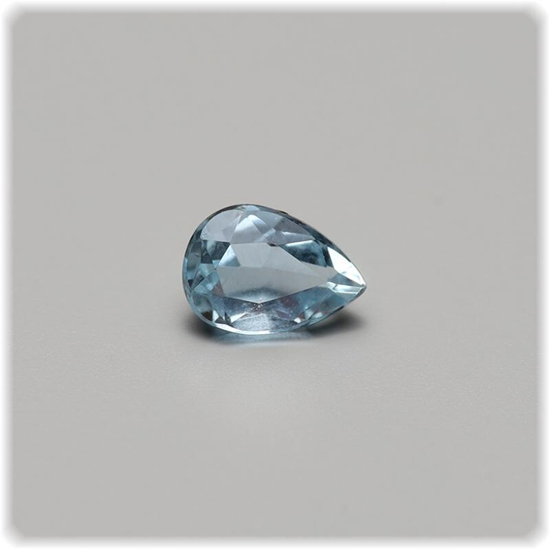 Aquamarin facettiert Tropfen 4,7 mm x 3, box