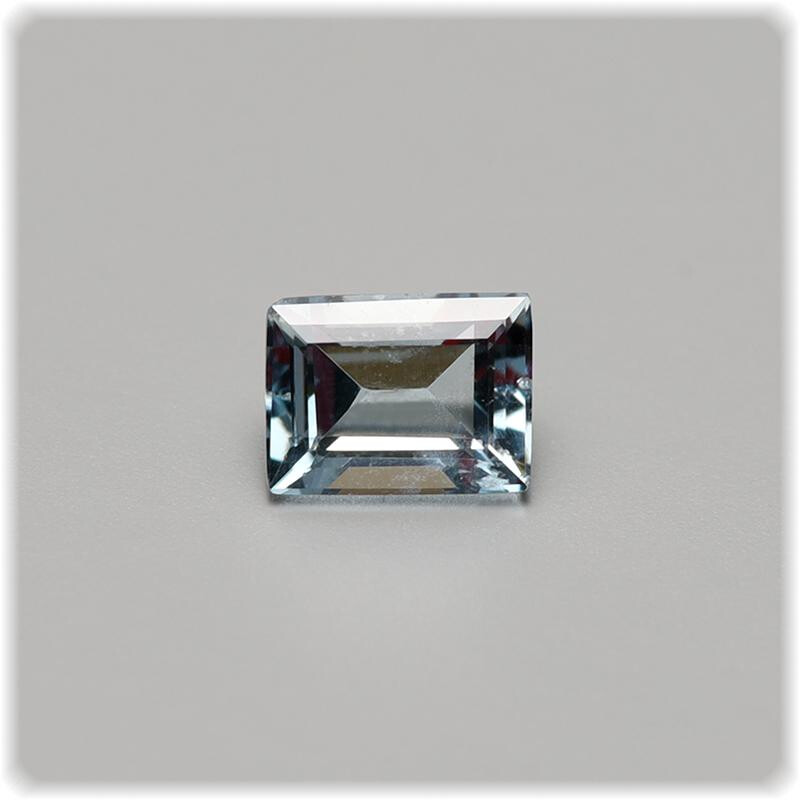 Aquamarin facettiert Rechteck 4,2 mm x 3 box