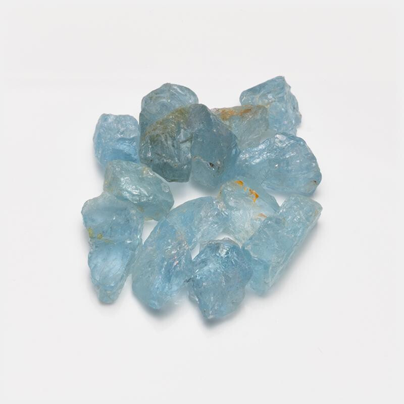 Aquamarin - Rohstein – 12,6 g / 63 box