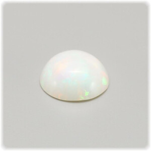 Opal multicolor Cabochon rund 6,38 mm / 0,62 ct. /...