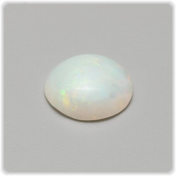 Opal multicolor Cabochon rund / 5,29 mm / 0,27 ct. / Australien