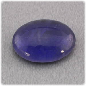 Tansanit Cabochon oval 10,0 mm x 8,0 mm / 1,83 ct. / Afrika