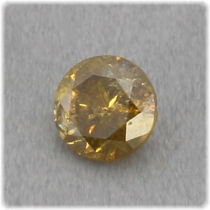 Diamant facettiert / rund / 4,5 mm / 0,44 ct. / Farbe...