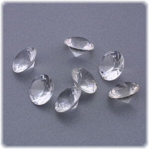 Bergkristall Rund facettiert 8,0 mm 1,45 ct.
