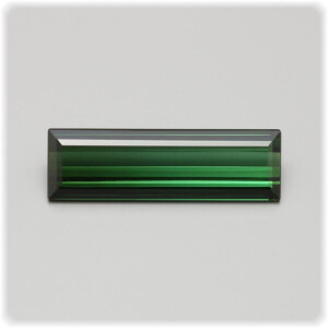 Turmalin grün Verdelith Baguette facettiert 22,2 mm...
