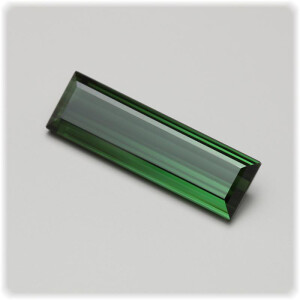 Turmalin grün Verdelith Baguette facettiert 22,2 mm...