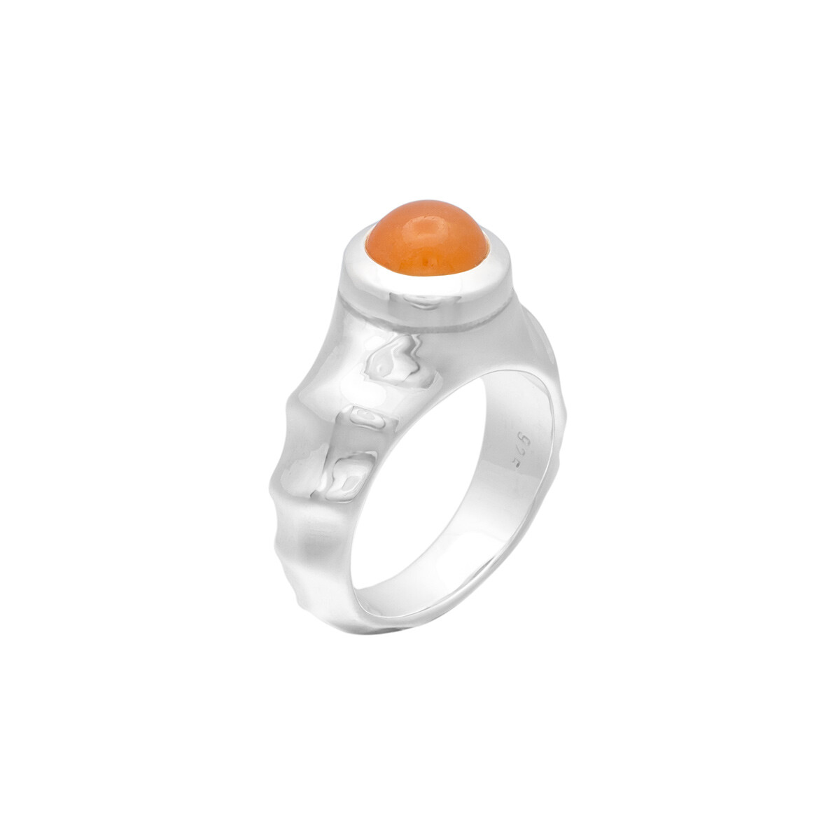 Mandarin Granat Ring Silber 925