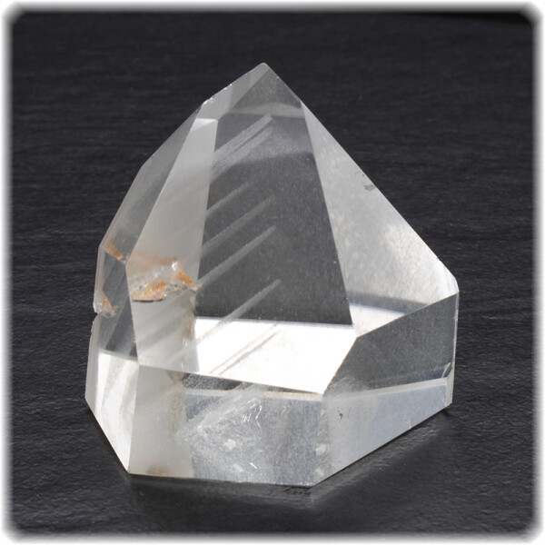 Phantomquarz Bergkristall Kristallspitze / Höhe 4,4 cm /...