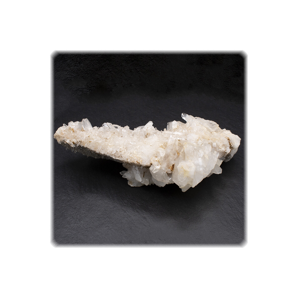 Kristallstufe Bergkristall Kissen / 602 Gramm / USA / Arkansas